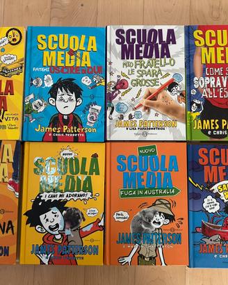 Primi 8 libri di “Scuola media” di James Patterson