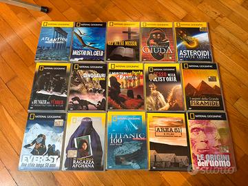 16 DVD documentari firmati National Geographic