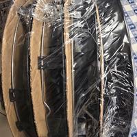 copri cerchi 14 pollici nero opaco 