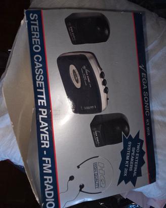 lettore cassette stereo