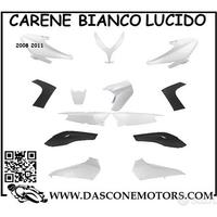 Kit carene bianco lucido e nero tmax 2008 2011 nuo