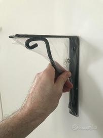 Staffe Ikea in ferro/ghisa nuove sigillate