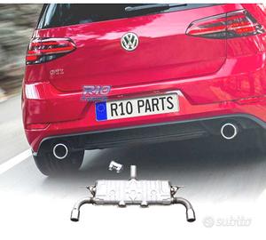 SILENZIATORE DI SCARICO VOLKSWAGEN VW GOLF 7.5 LOO