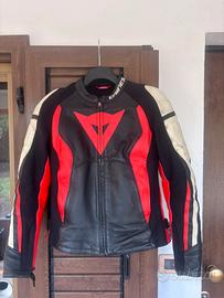 Giacca in pelle dainese Tg44