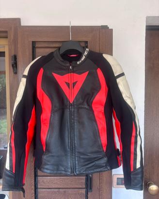 Giacca in pelle dainese Tg44