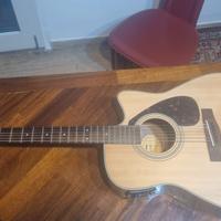 yamaha acustica fx 370 c amplificata.