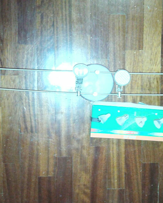 Lampadario a 4 faretti