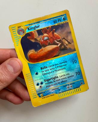 Kingler Reverse Holo 50/165 ex Pokemon Expedition