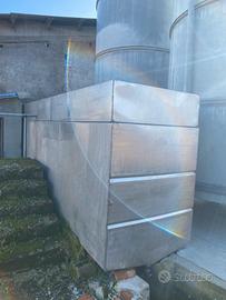 Vasca silos serbatoio acciaio inox