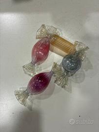 Caramelle in vetro soffiato Pariae vetro