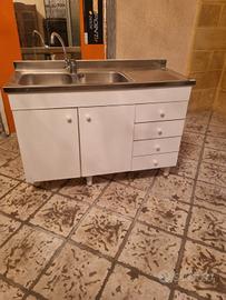 Lavello A Due Bocche Più Gocciolatoio 