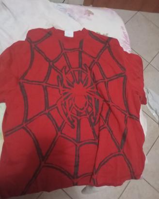 maglia spiderman 