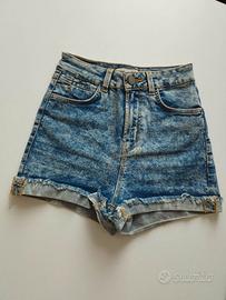 Shorts jeans brand Bershka Tg.XS (EU 32) vita alta