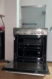 Stufa a gas whirlpool acciaio