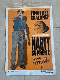 Poster italiano film "Marty Supreme"