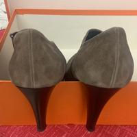 Scarpe stiletto scamosciate