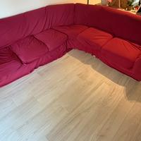 Divano letto angolare 6/7 posti con doppio letto