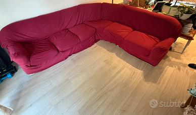 Divano letto angolare 6/7 posti con doppio letto