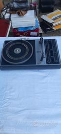 Giradischi Vintage Philips 390 con Amplificatore I