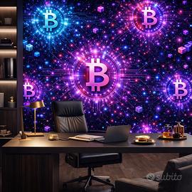 Carta da parati Bitcoin05-290×290 cm