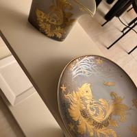 Piatto e Vaso "Morbelli" "Goldfish"