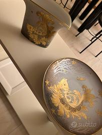 Piatto e Vaso "Morbelli" "Goldfish"