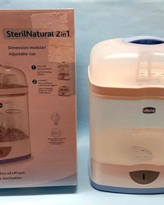 Sterilizzatore Chicco STERIL NATURAL 2 IN 1 scatol