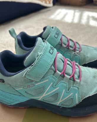 Scarpa da trekking bambina CMP WATERPROOF