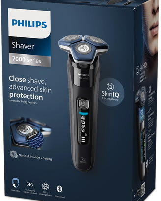 Philips rasoio elettrico serie 7000WetDry S7886/35