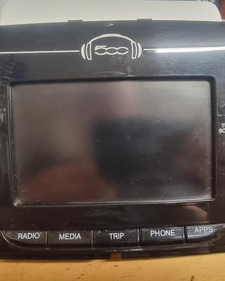 autoradio fiat 500