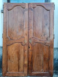 Ante per armadio a muro in noce