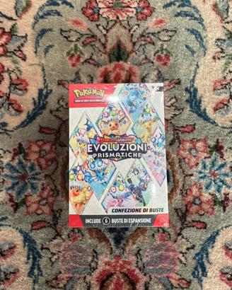 Bundle Pokémon Evoluzioni Prismatiche ITA sealed