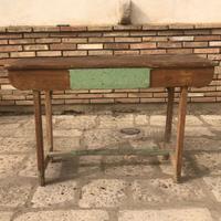 Antico tavolo da cucina scrittoio scrivania legno