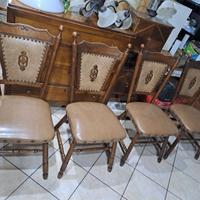 Quattro sedie particolari - Vintage