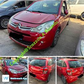 Ricambi vari Citroen C3 anno 2013 Fi