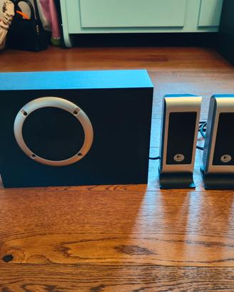 Logitech S200 2.1 Speakers Sub-Woofer & Satellites