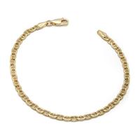 Bracciale maglia marinara in oro