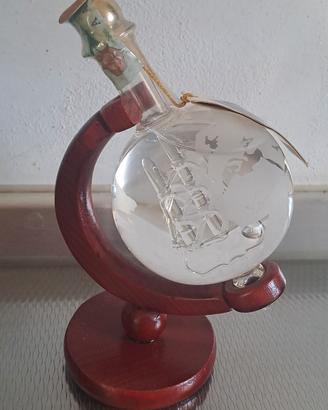 grappa da collezione mappamondo vintage 