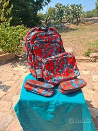 Zaino scuola/viaggio/camp.3in1-rotelle rimovibili