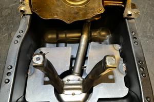 coppa olio b16a2 honda vtec  con paratie