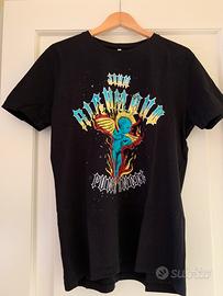 T-shirt nera Punk Angel - Richmond