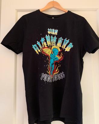 T-shirt nera Punk Angel - Richmond