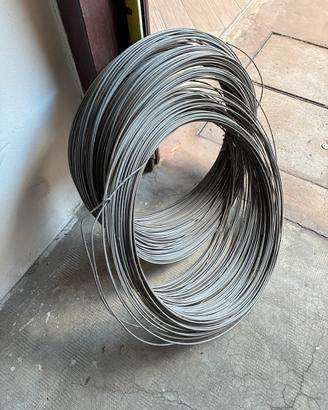 Matasse filo zincato  4 mm