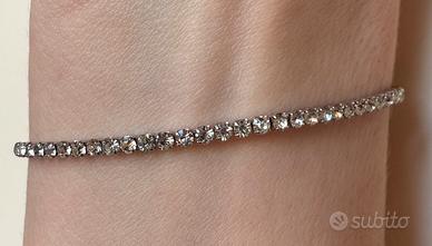 Bracciale tennis con zirconi