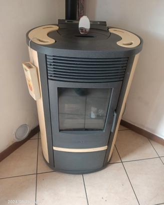 Stufa a pellet Edilkamin Lillia Plus Avorio