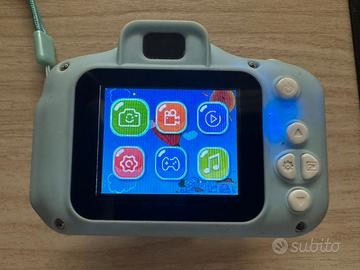 Macchina fotografica per bambini - Colore azzurro