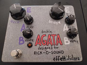Pedale Boost Effettidiclara Double Agata (Custom)