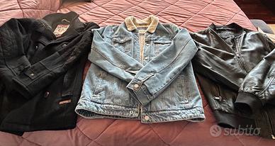 Giubbotti in Lana Jeans ed Ecopelle.