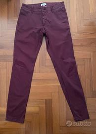 Pantaloni Tommy Hilfiger Slim W29 L34 Bordeaux