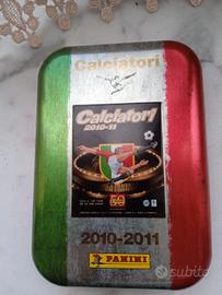 calciatori Panini box metallo 
